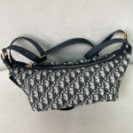 Christian Dior Small D-Journey Bag Dark Blue